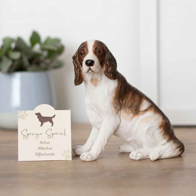 Springer Spaniel Resin Dog Ornament - Pet Memorial Gift