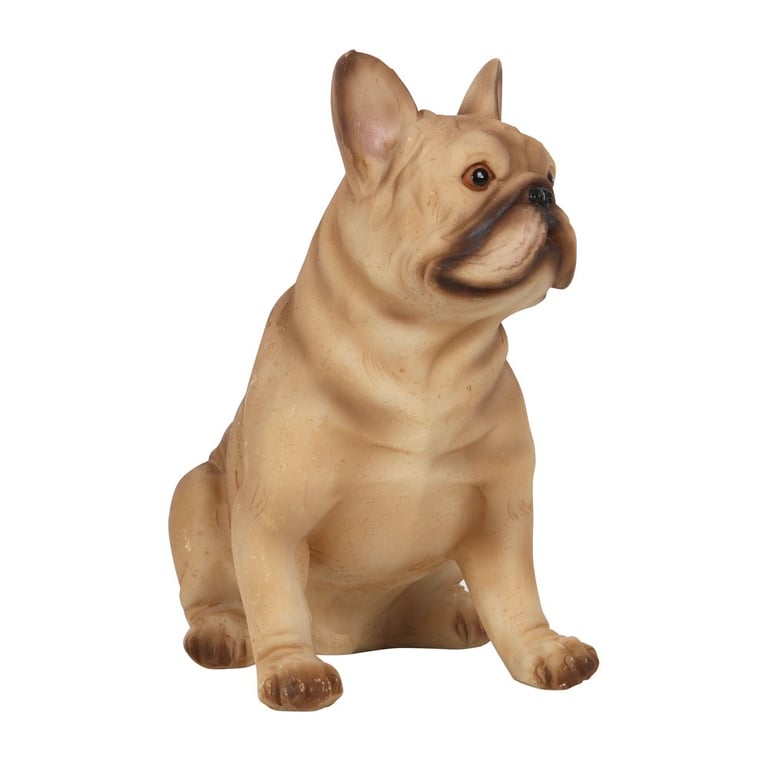 French Bulldog Resin Ornament - Playful Pet Memorial Gift Decoration