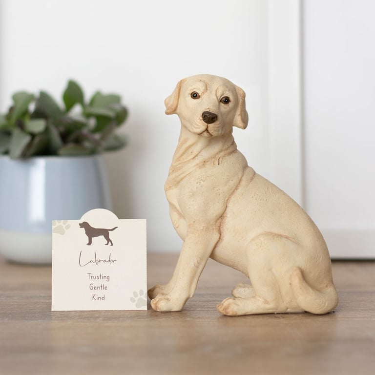 Yellow Labrador Dog Ornament - Perfect Pet Gift or Memorial Tribute