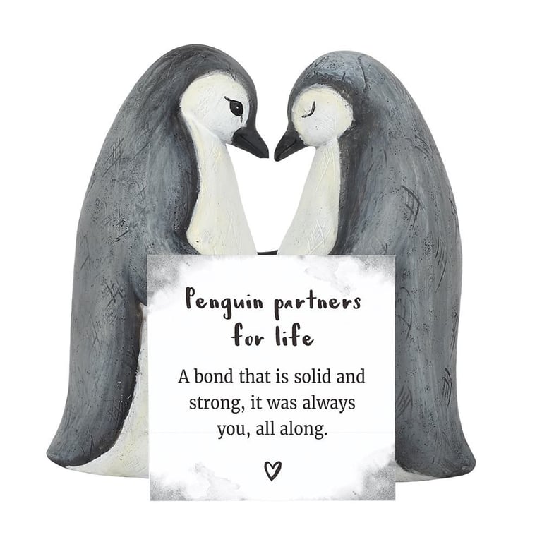 Penguin Partners for Life Ornament - Symbolic Valentine s Day Gift for Soulmates and Couples