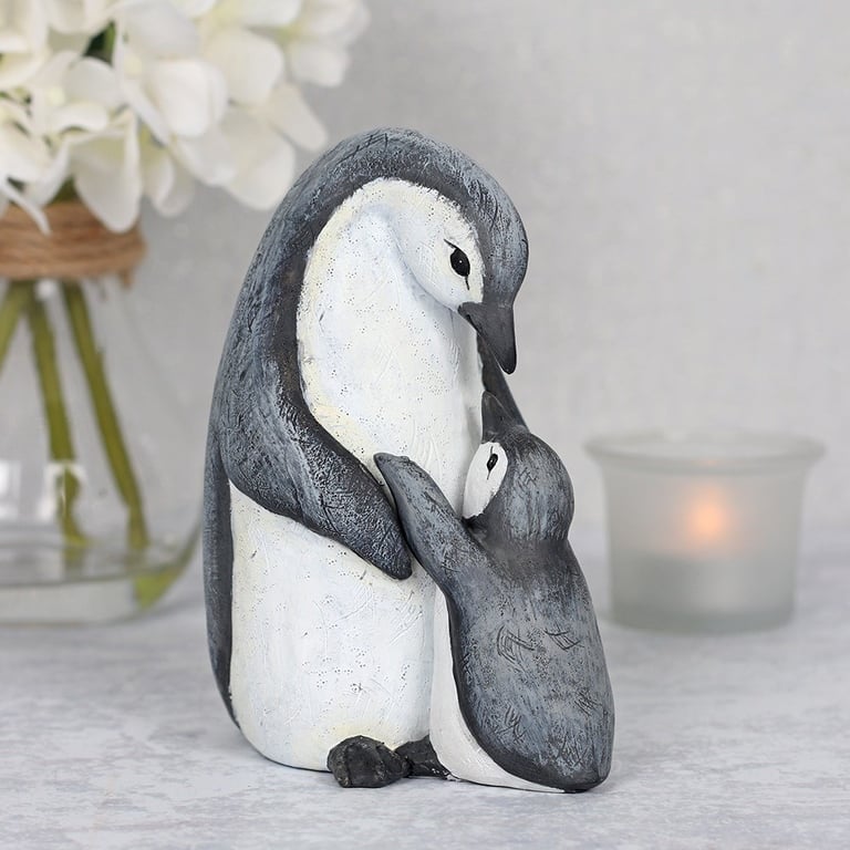 Mum Waddle I Do Without You Penguin Home Decor Ornament - A Loving Reminder of Mother Child Bond