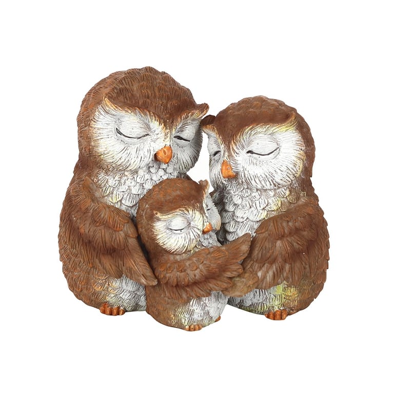 Owl-ways Be Together Resin Owl Family Ornament - A Heartwarming Family Gift