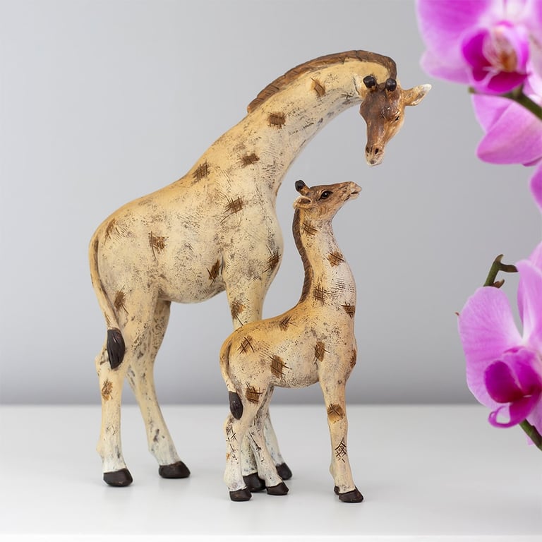 Stand Tall Mother and Baby Giraffe Ornament - Perfect Mothers Day Gift