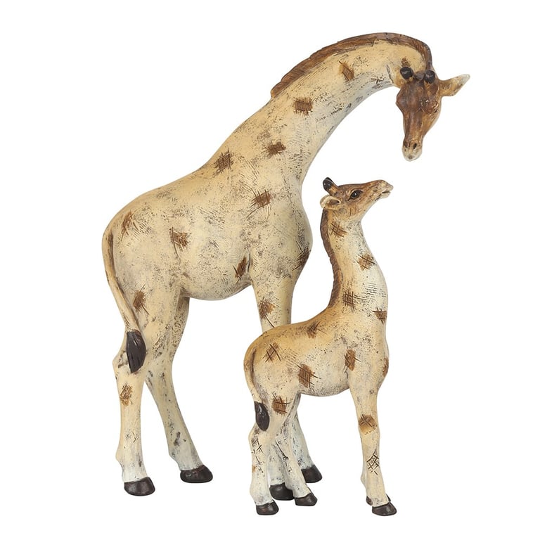 Stand Tall Mother and Baby Giraffe Ornament - Perfect Mothers Day Gift