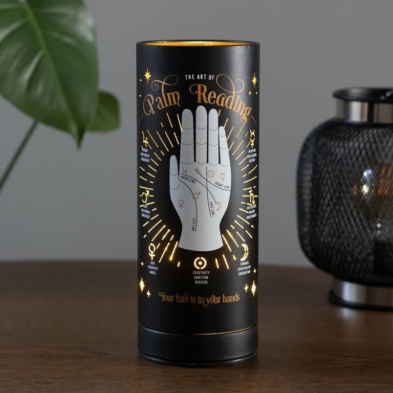 Palm Reading Electric Aroma Touch Lamp - USB Powered Home Fragrance Diffuser