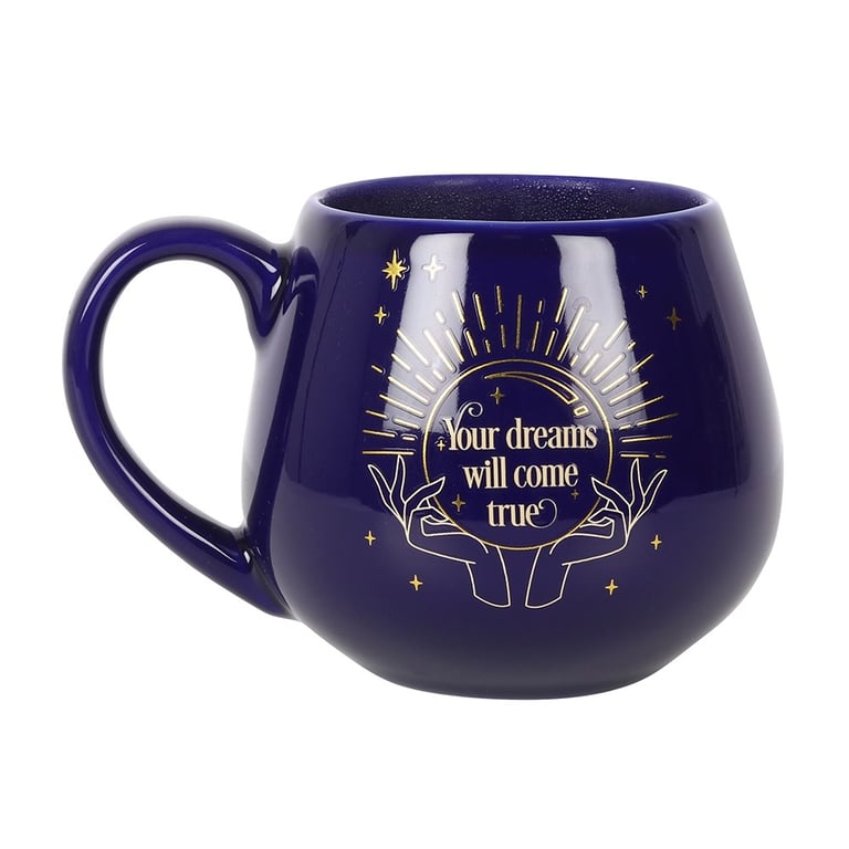 Blue Fortune Teller Colour Changing Magic Mug