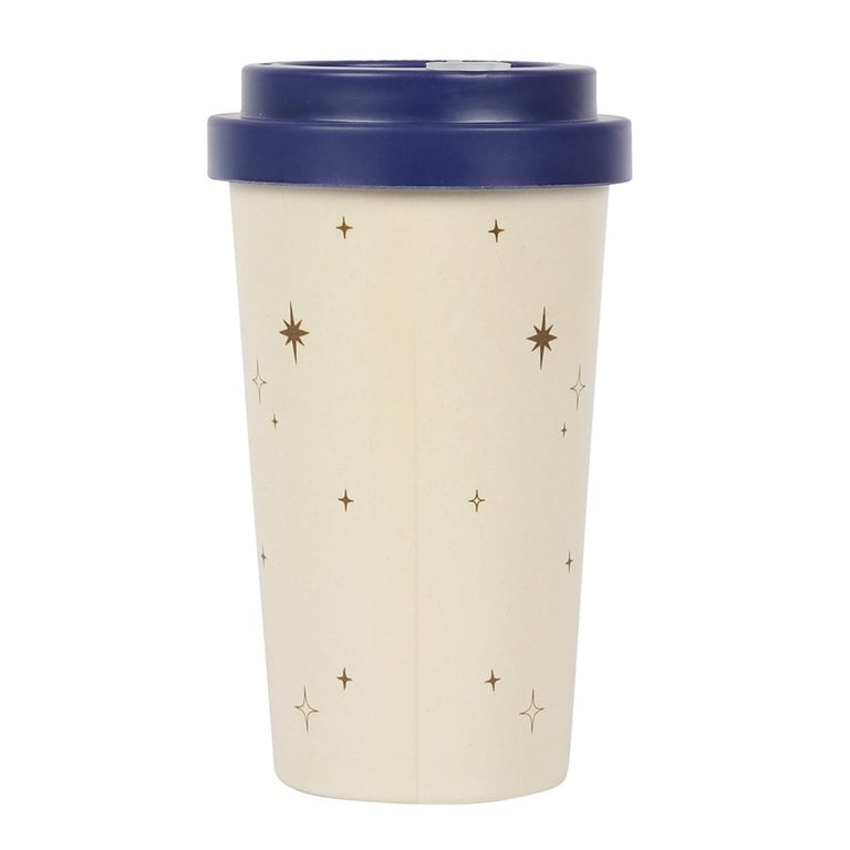 Bamboo Fortune Teller Eco Travel Mug - Reusable & Dishwasher Safe