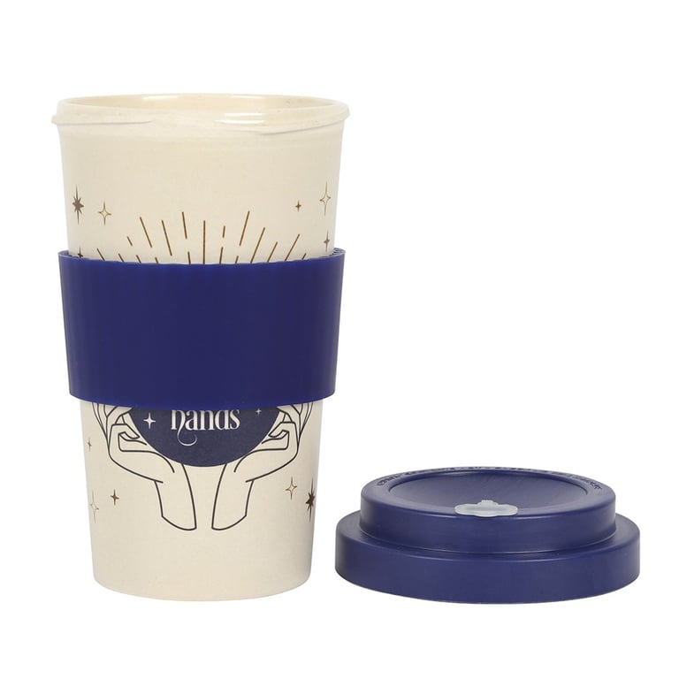 Bamboo Fortune Teller Eco Travel Mug - Reusable & Dishwasher Safe