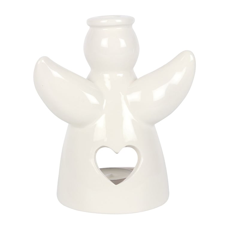 Guardian Angel Tealight Holder - Comforting Home Decor with Heartfelt Design