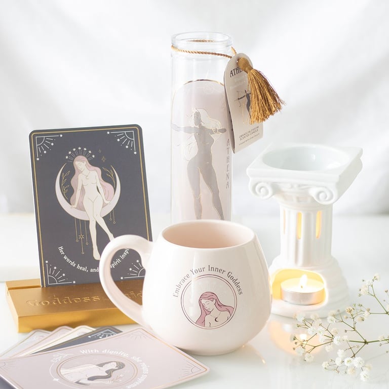 Embrace Your Inner Goddess 550ml Ceramic Mug - Self-Love and Confidence Mug Gift