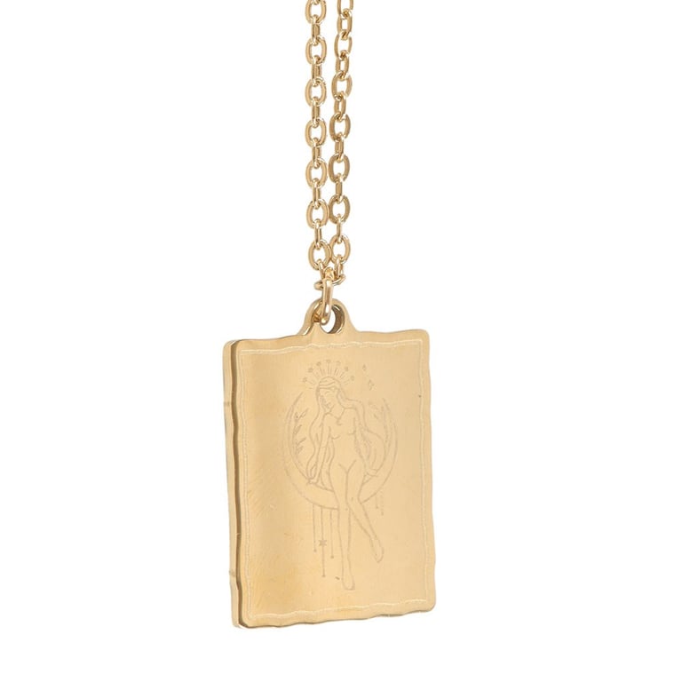 Selene Goddess Necklace - Spiritual Talisman for Inner Peace & Intuition