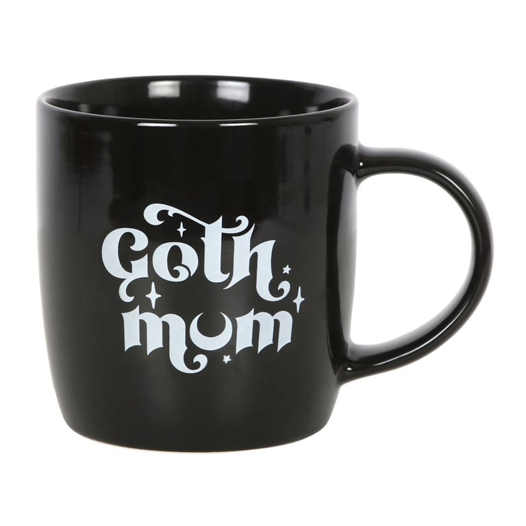 Goth Mum Mug - Spooky Ceramic Design, Perfect Gift for Offbeat Mamas
