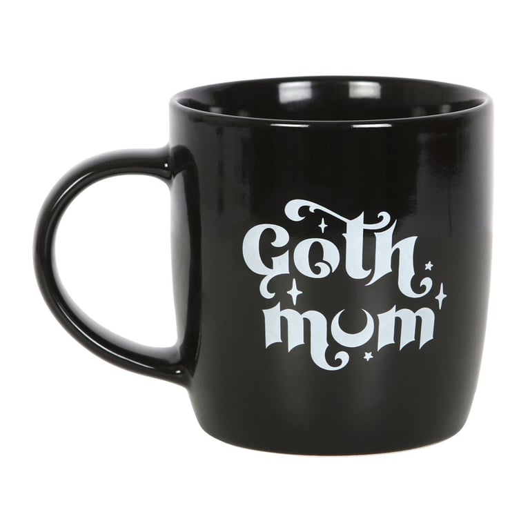 Goth Mum Mug - Spooky Ceramic Design, Perfect Gift for Offbeat Mamas