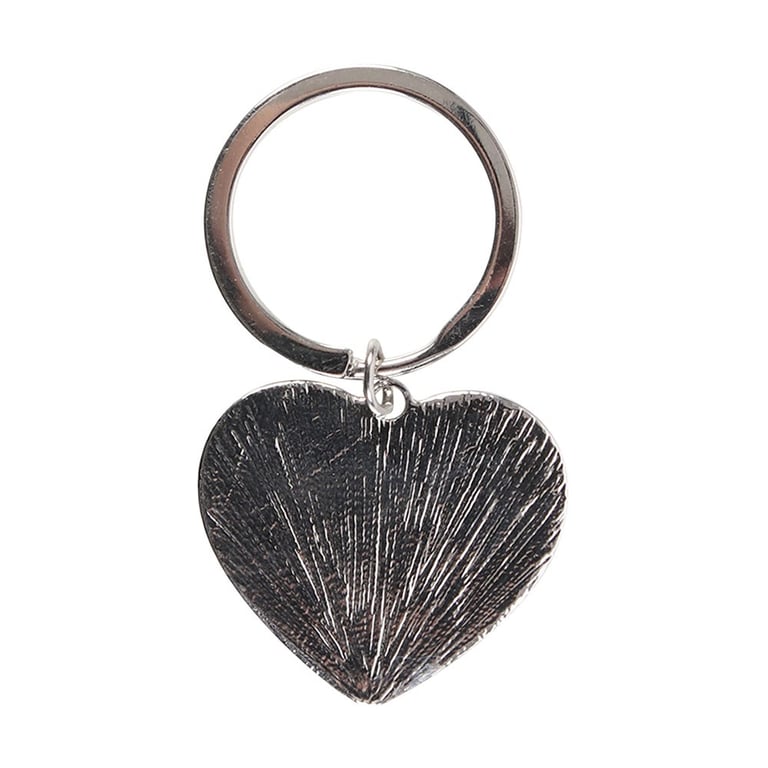 Goth Mum Black Heart Keyring - Perfect Alternative Mama Gift