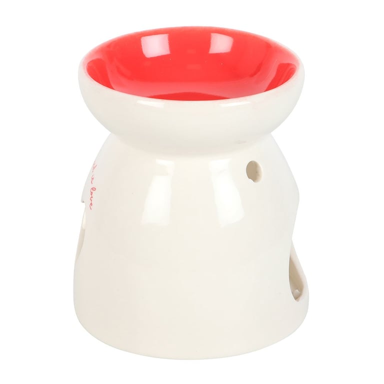 All You Need is Love Heart Oil Burner & Wax Warmer - Romantic Home Decor Gift