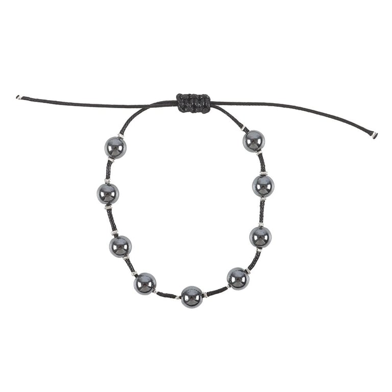 Healing Hematite Gemstone Bracelet for Negative Energy Protection
