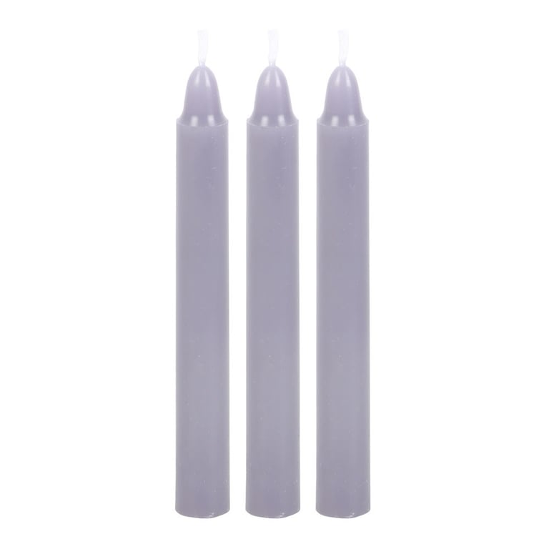 Stress Less Spell Candles - 12 Unscented Candles for Anxiety Relief and Manifestation