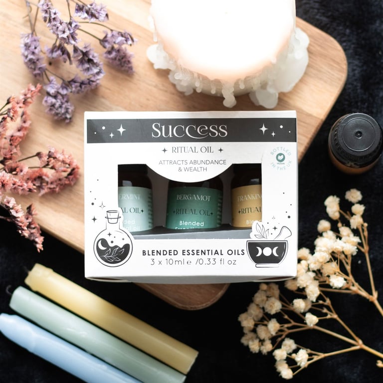 Success Ritual Blended Essential Oils - Boost Confidence & Happiness