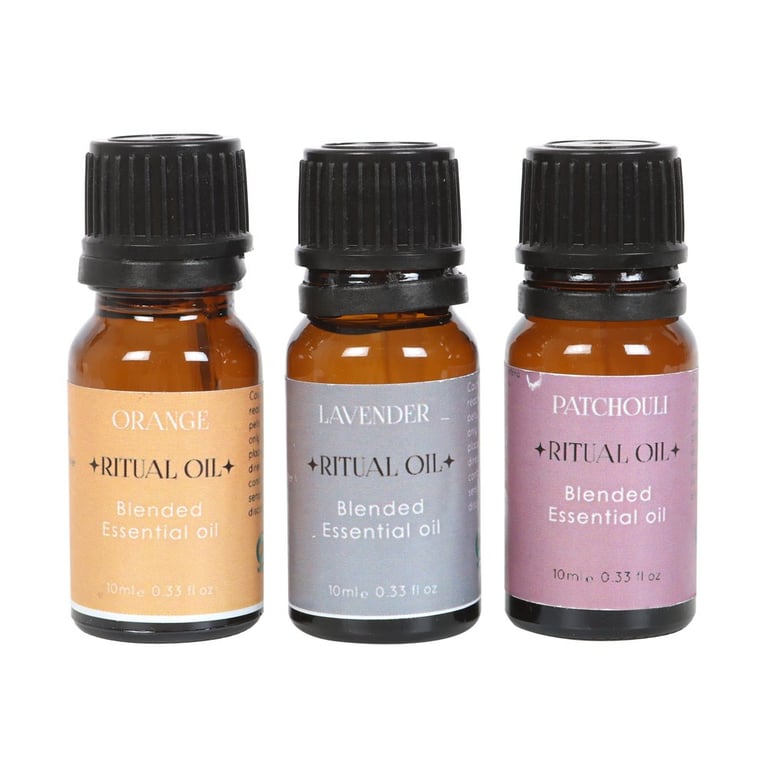 Stress Less Ritual Blended Essential Oils - Relaxation and Calmness in 3 Natural Oils