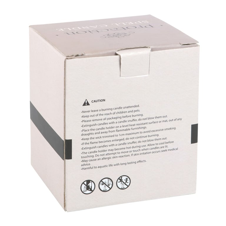 Black Pepper Infused Protection Spell Candle - Energy Shield & Divine Attraction in a 70hr Burn Time Frosted Glass Jar