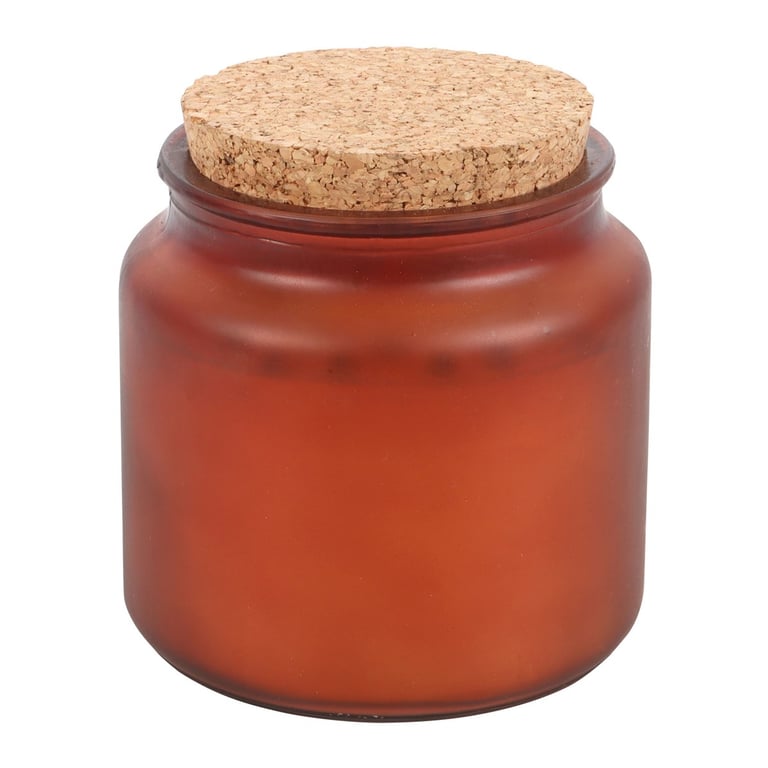 Black Pepper Infused Protection Spell Candle - Energy Shield & Divine Attraction in a 70hr Burn Time Frosted Glass Jar