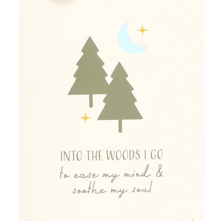 Into the Woods Woodland Hanging Sign - Perfect Outdoor Decor for Nature Lovers
