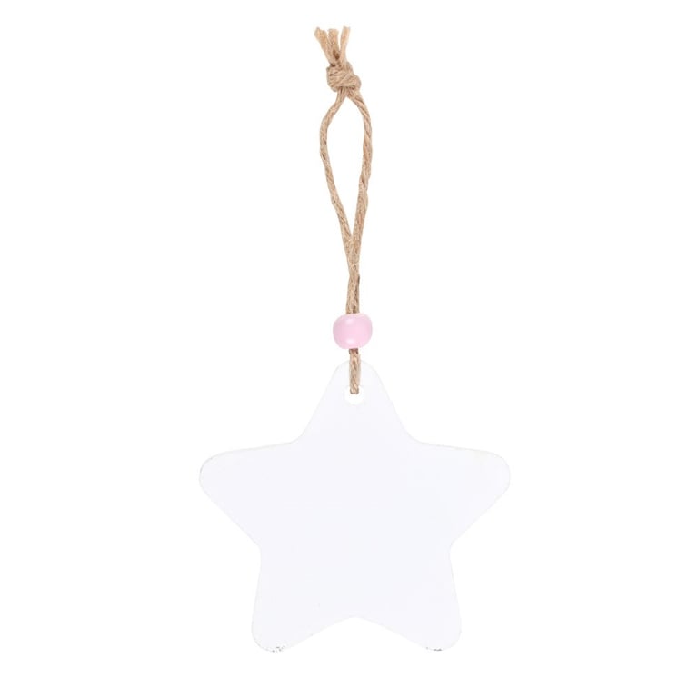 I Thank My Lucky Stars Wooden Star Decoration - Token Gift Home Decor Sign