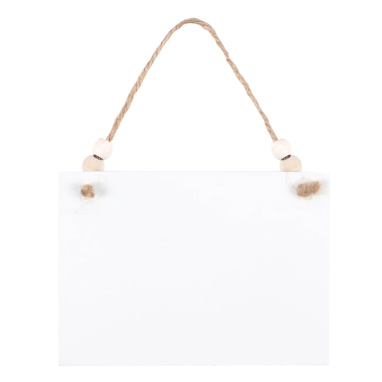 Your Aim Hanging Sign - White Wooden Bathroom Decoration Token Gift