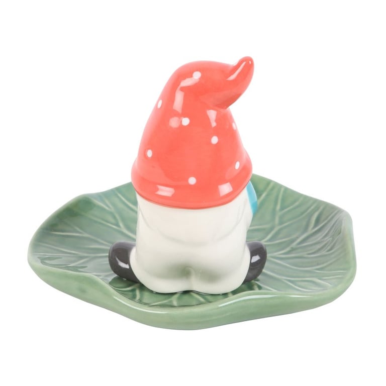 Ceramic Gonk Lily Pad Incense Holder