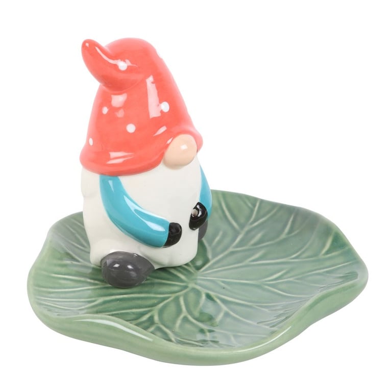 Ceramic Gonk Lily Pad Incense Holder