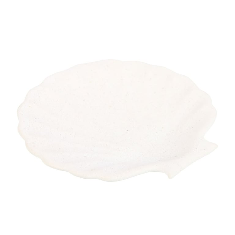 Ceramic Scallop Shell Incense Holder - Home Decor Accent