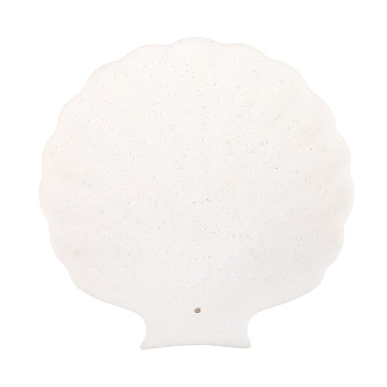 Ceramic Scallop Shell Incense Holder - Home Decor Accent