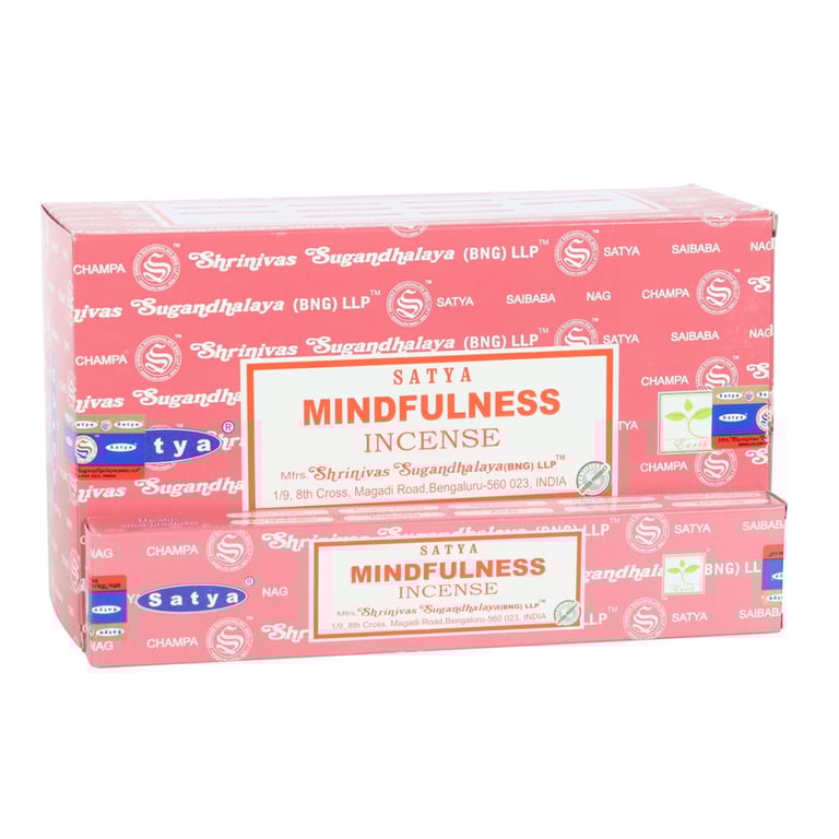 Satya Mindfulness Incense Sticks - Handmade Oodh Cinnamon Aromatherapy