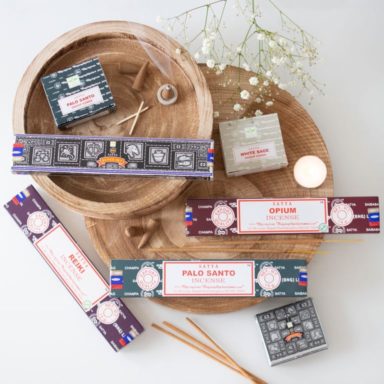 Satya Reiki Incense Sticks - Handmade Spiritual Healing for Emotional Wellbeing