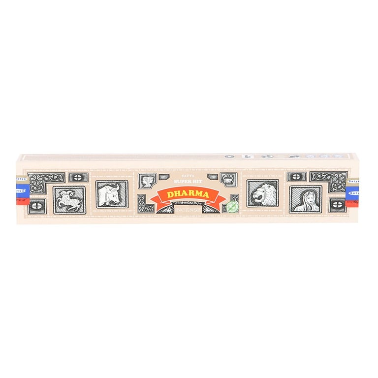 Satya Superhit Dharma Incense Sticks - 12 Packs, Vegan & Cruelty-Free