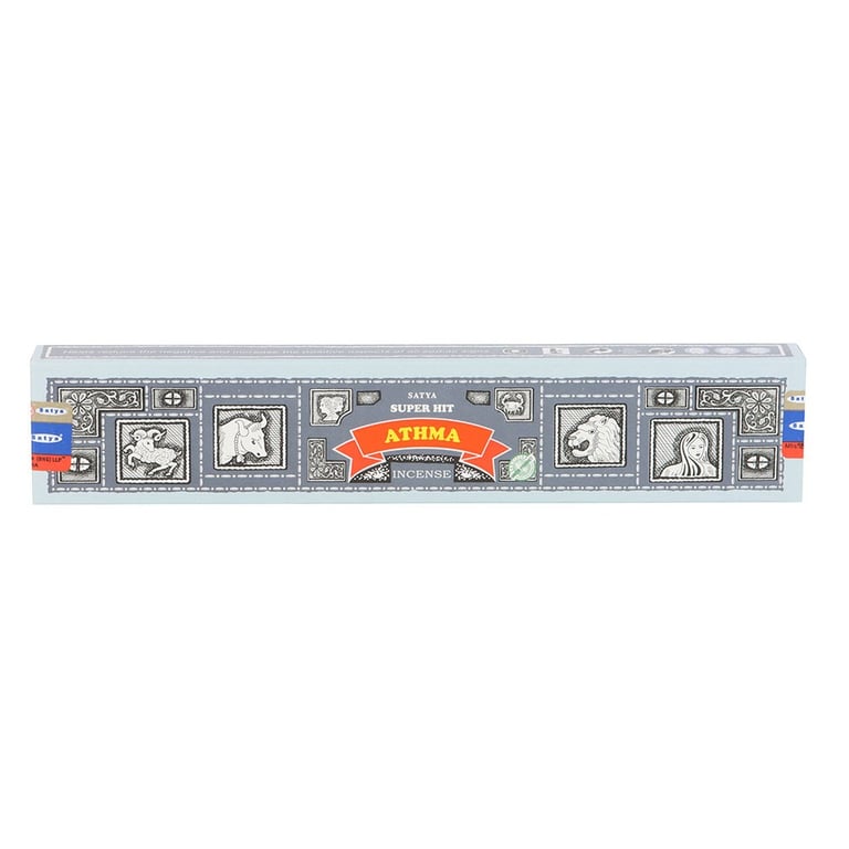 Satya Superhit Athma Incense Sticks - 12 Packs, Vegan & Cruelty-Free