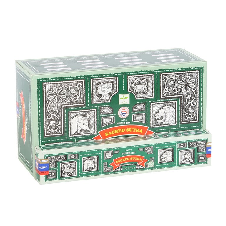 Satya Superhit Sacred Sutra Incense Sticks (Vegan & Cruelty-Free)