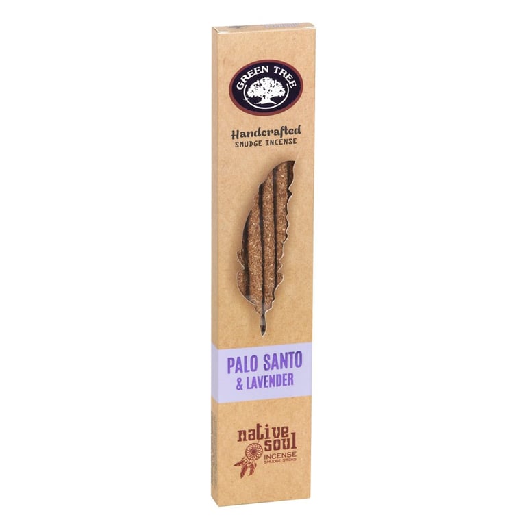 Palo Santo & Lavender Smudge Incense Sticks - Spiritual Cleansing for Yoga and Meditation