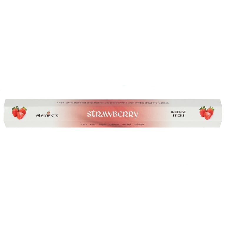 Elements Strawberry Incense Sticks - 120 Count Home Fragrance Set