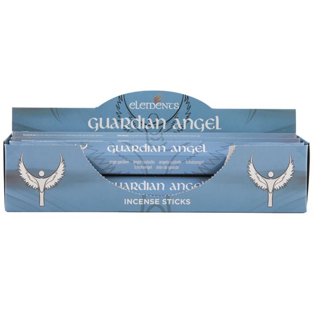 Elements Guardian Angel Lavender Incense Sticks - 6 Pack Set - Home Fragrance Gift