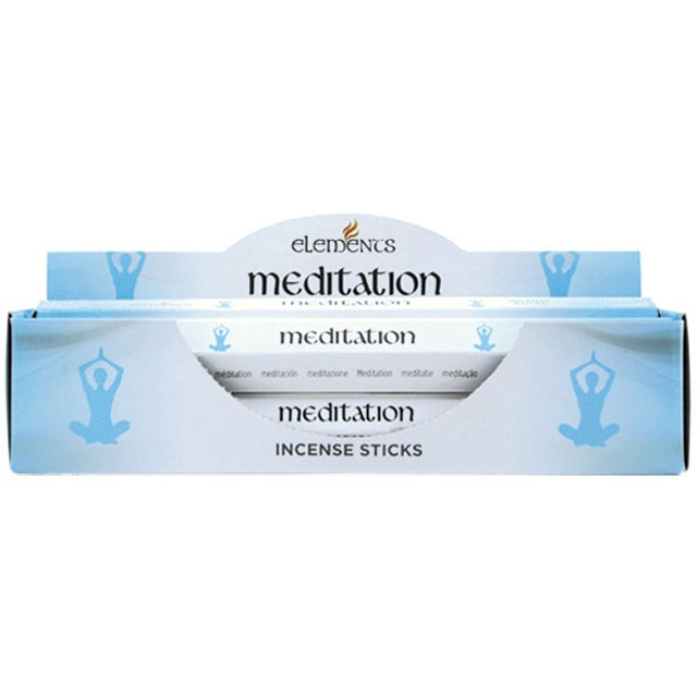 Elements Meditation Incense Sticks - 20 Stick Vanilla Sandalwood Camomile Set