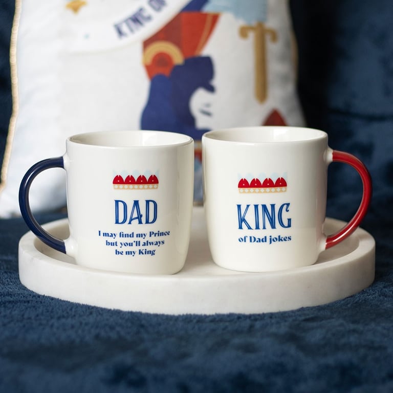 Dad You ll Be My King Mug - Heartfelt Father s Day Gift
