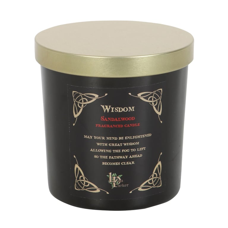 Lisa Parker s Way of the Witch Wisdom Candle - Sandalwood Meditation & Enlightenment