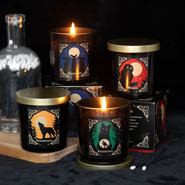 Lisa Parker s Way of the Witch Wisdom Candle - Sandalwood Meditation & Enlightenment