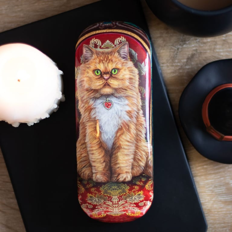 Mad About Cats Hard Shell Glasses Case by Lisa Parker - Includes Microfibre Cleaning Cloth