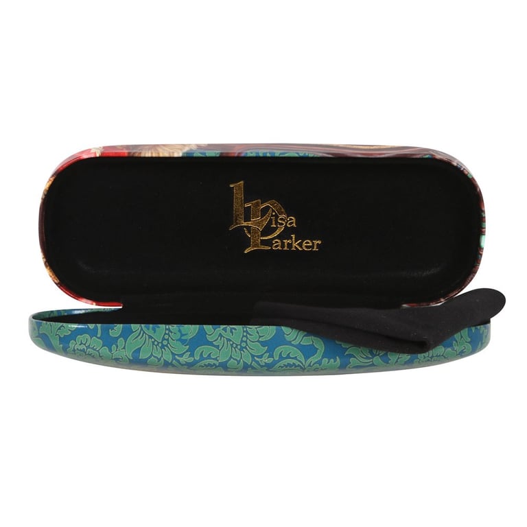 Mad About Cats Hard Shell Glasses Case by Lisa Parker - Includes Microfibre Cleaning Cloth