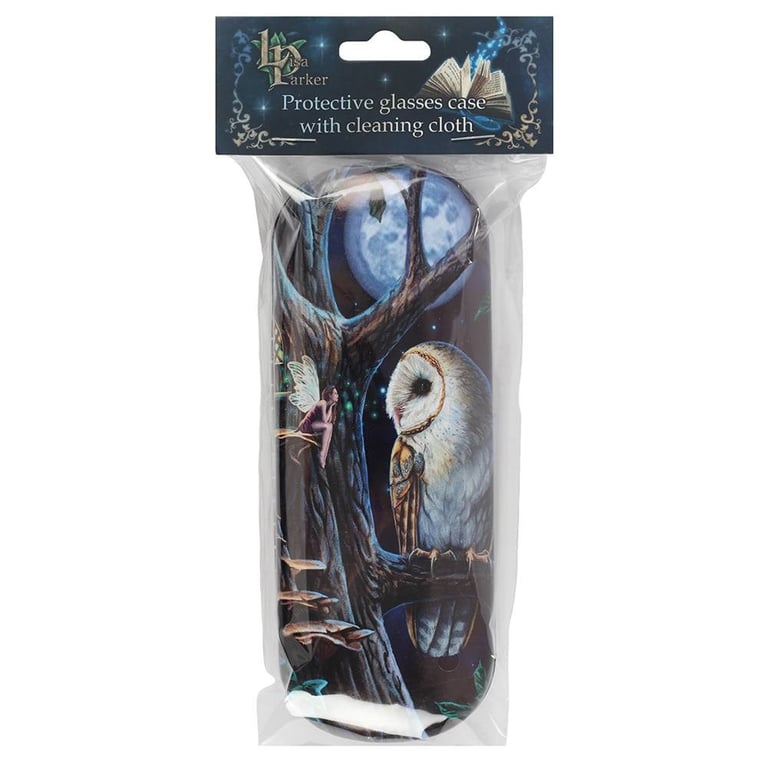 Lisa Parker Fairy Tales High-Quality Glasses Case with Cleaning Cloth and Gold Logo