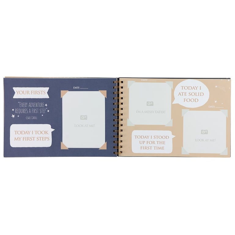 Look At The Stars Baby Memory Book - Record Precious Milestones & Childhood Memories