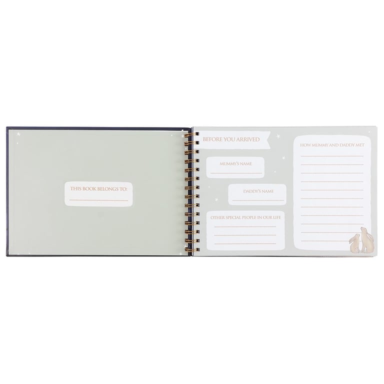 Look At The Stars Baby Memory Book - Record Precious Milestones & Childhood Memories