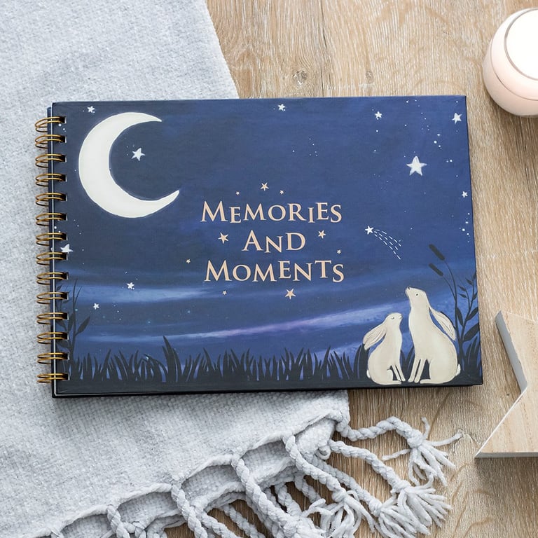 Look At The Stars Baby Memory Book - Record Precious Milestones & Childhood Memories